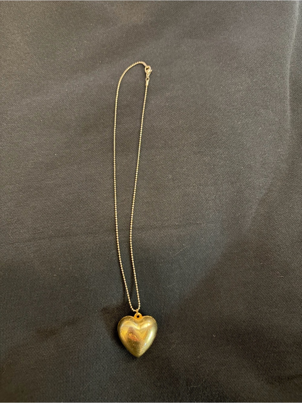 Delicate Gold Heart Pendant Necklace for Women
